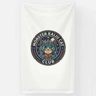 Monster Kaiju Cat Cat Graphic Tee Art - Monster Ka Banner