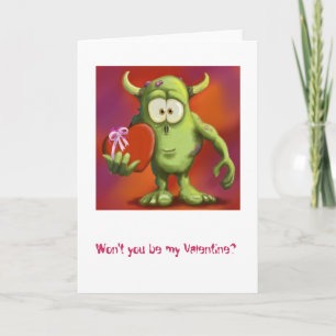 Monster Love Holiday Card