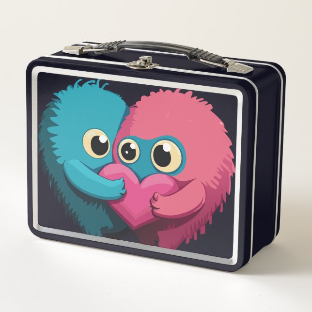 Monster Love Metal Lunch Box (Front)