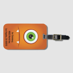 Monster Luggage Tag
