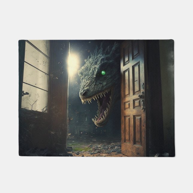 Monster Lurk Doormat (Front)