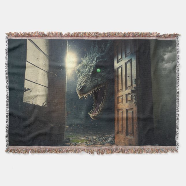 monster lurk throw blanket (Front)