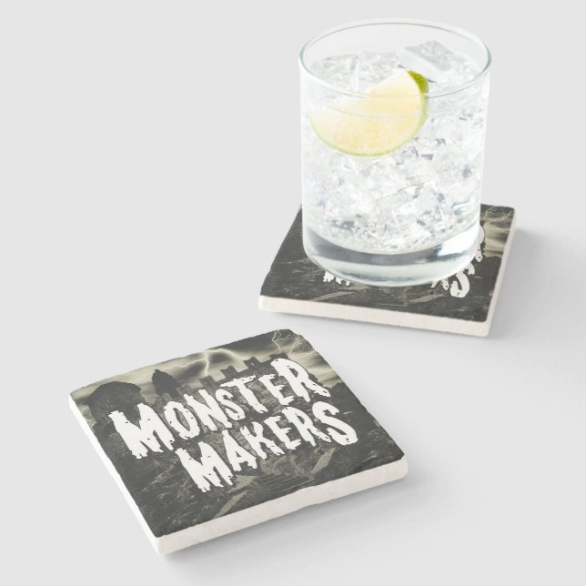 MONSTER MAKERS Marble Coaster (Side)