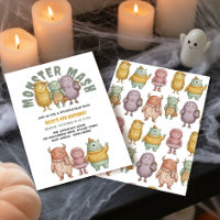 Monster Mash Birthday Party Cute Kids Spooktacular