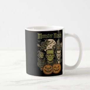 Monster Mash Retro Halloween Funny Monster Spooky Coffee Mug
