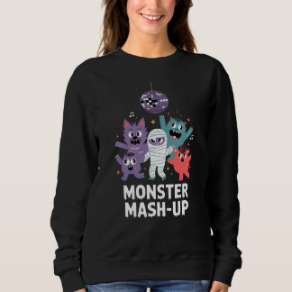 monster mash up sweatshirt