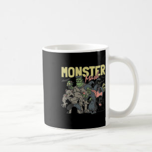 Monster Mash Vintage Ghost Halloween  Coffee Mug