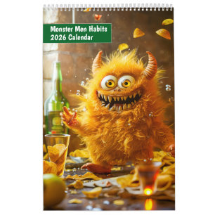 Monster Men Habits – 2026 Calendar