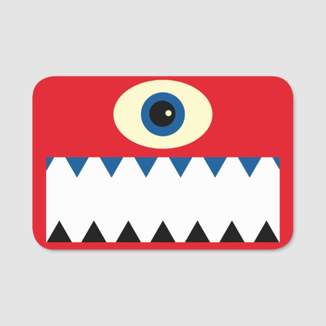 Monster Name Tag (Front)