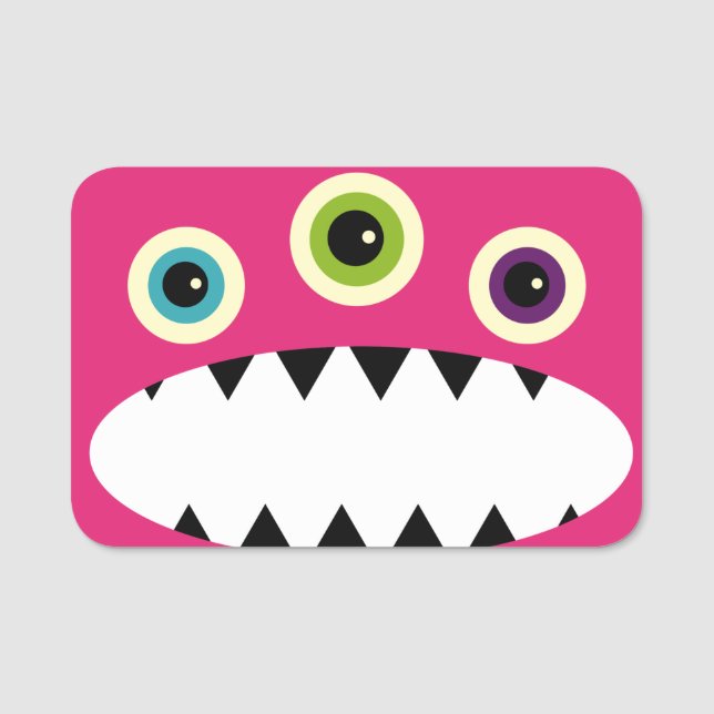 Monster Name Tag (Front)