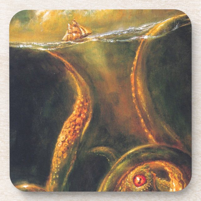 Monster Octopus Coaster (Front)