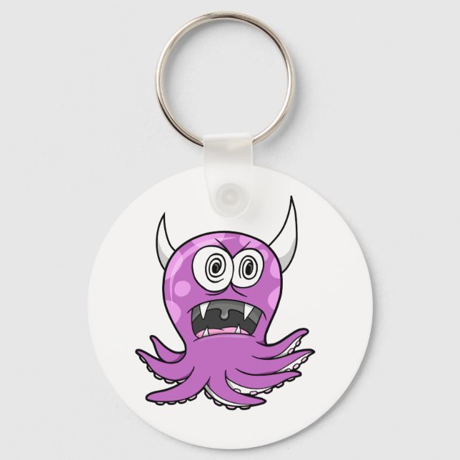 Monster Octopus Key Chain (Front)