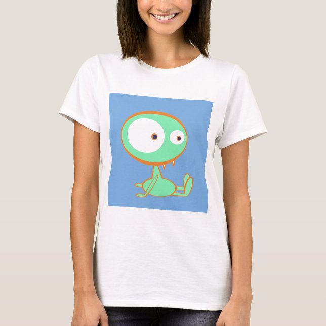 Monster orange/green T-Shirt (Front)