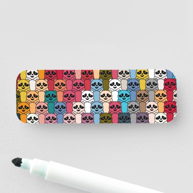 Monster Panda Name Tag (In Situ)