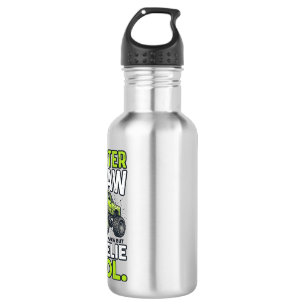 Monster Papaw Wheelie Cool Funny Monster Truck Des 532 Ml Water Bottle