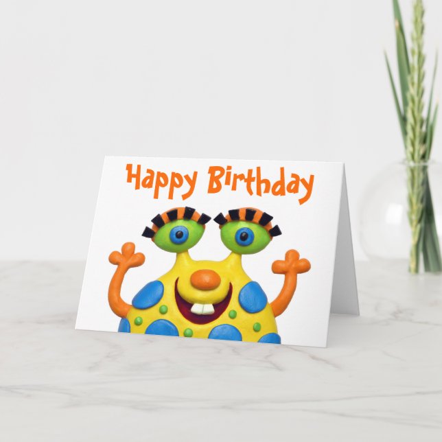Monster Party Card (Front)