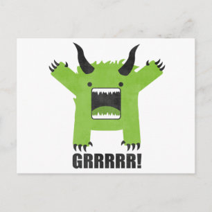 monster postcard