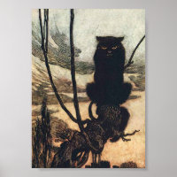 Monster print by Arthur Rackham