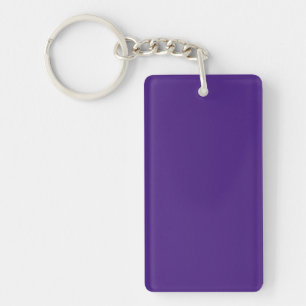 Monster Purple Acrylic Keychain