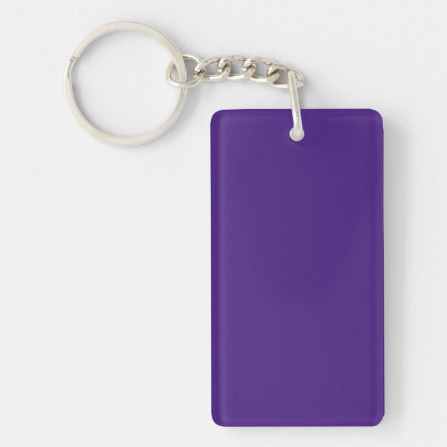 Monster Purple Acrylic Keychain (Front)