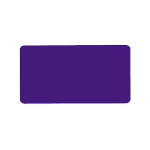 Monster Purple Address Label