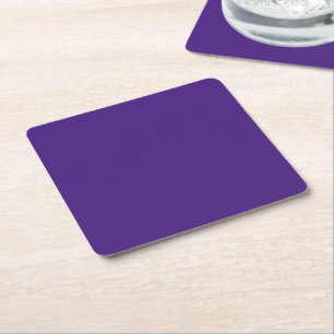 Monster Purple Diamond Paper Coaster