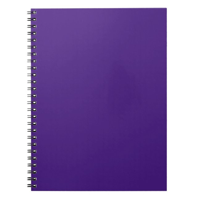 Monster Purple Spiral Notebook (Front)