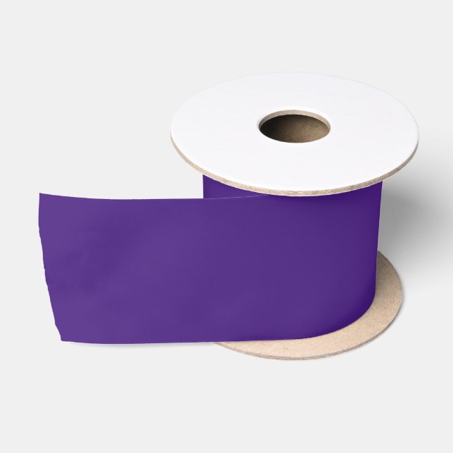 Monster Purple Wide Satin Ribbon (Spool)