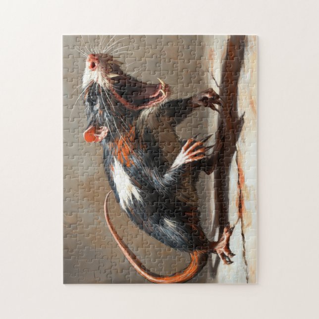 Monster rat creature jigsaw puzzle (Vertical)