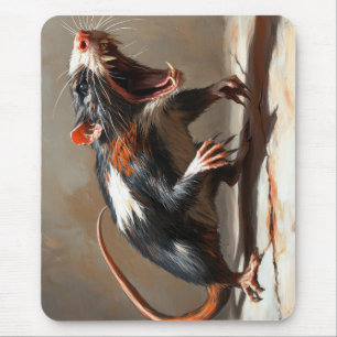 Monster rat creature mouse pad