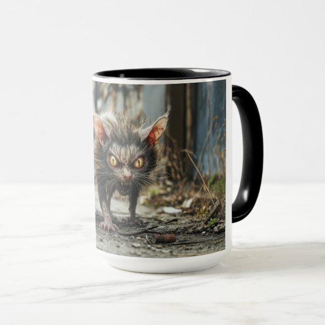 Monster rat  mug (Front Right)