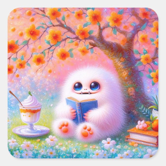 Monster Reader Stickers (Front)