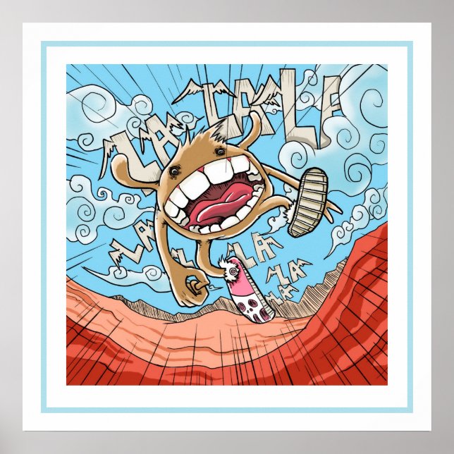 Monster Skater Poster (Front)