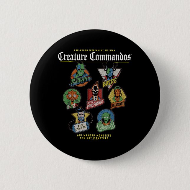 Monster Squad Badges Design (Front)