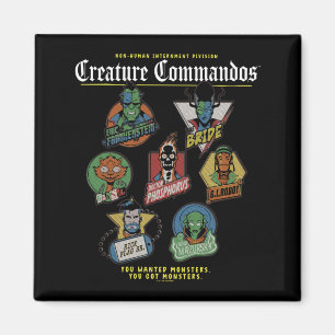 Monster Squad Badges Performance Magnet