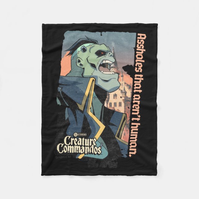 Monster Squad Clic Monster Performance Fleece Blanket (Front)