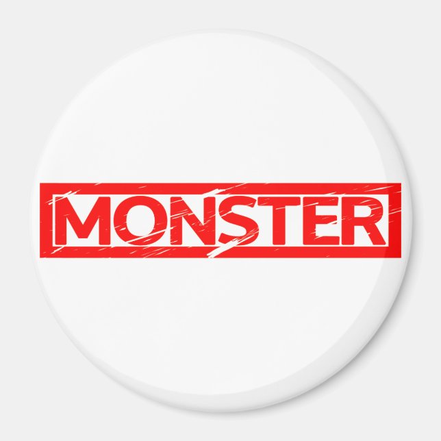 Monster Stamp Magnet (Front)