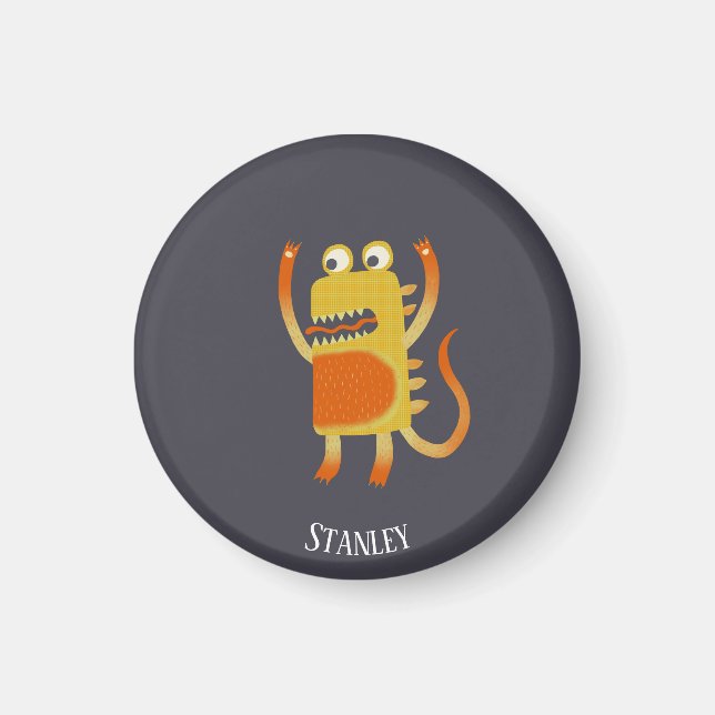 Monster Stanley Custom Name Magnet (Front)