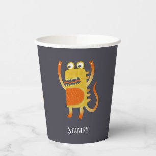 Monster Stanley Custom Name Paper Cups