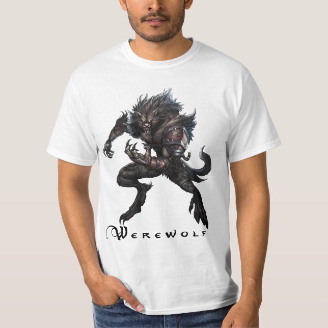 Monster Tee - Werewolf (Front)