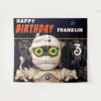 Monster Theme Kids Birthday Backdrop