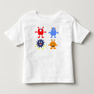 Monster Themed Toddler Fine Jersey T-Shirt