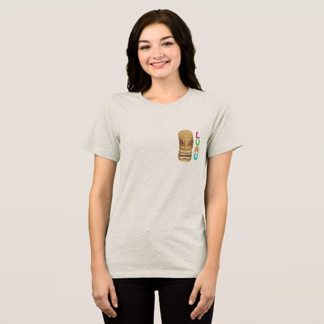 Monster Tiki Luau Tri-Blend Shirt (Front Full)