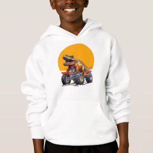 Monster Truck and T-Rex Dinosaur