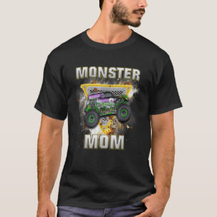 Monster Truck Are My Jam Monster Truck Mom T-Shirt