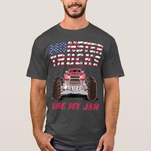Monster Truck Are My Jam Motorsport 2053 T-Shirt