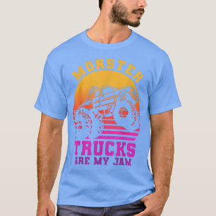 Monster Truck Are My Jam Shirt Monster Truck Lover