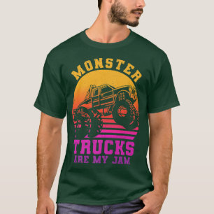 Monster Truck Are My Jam Shirt Monster Truck Lover