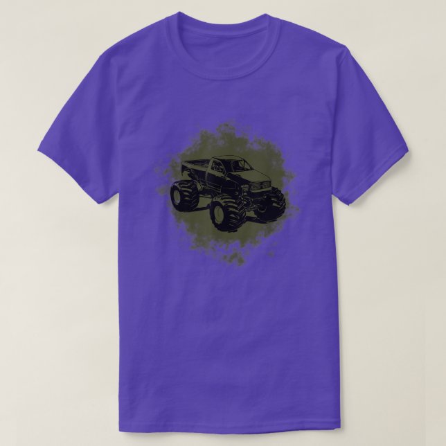 Monster Truck Art  T-Shirt (Design Front)