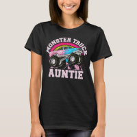 Monster Truck Auntie Matching Family Aunt Costume